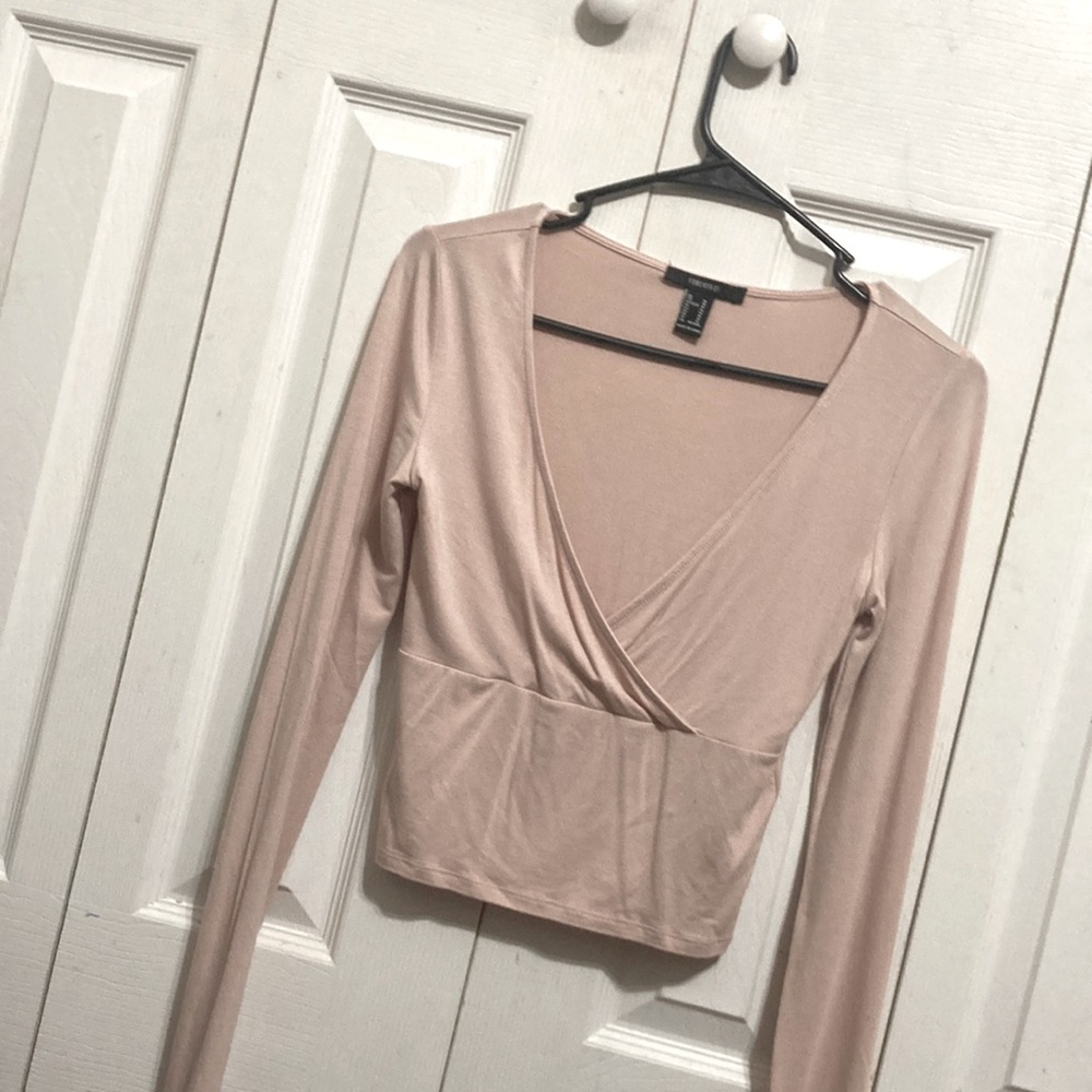pink cross long sleeve shirt